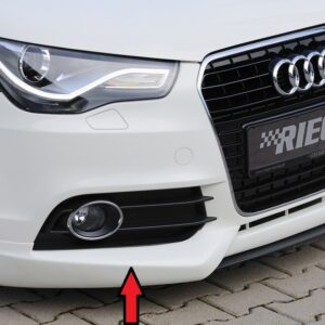 Rieger Lip Delantero ABS para Audi A1 (8X) 3 y 5 Puertas