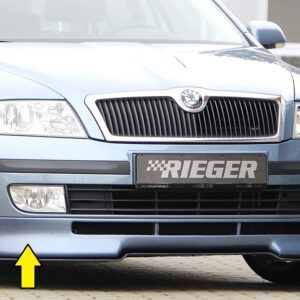 Rieger Lip Delantero ABS para Skoda Octavia (1Z) Kombi y Sedán