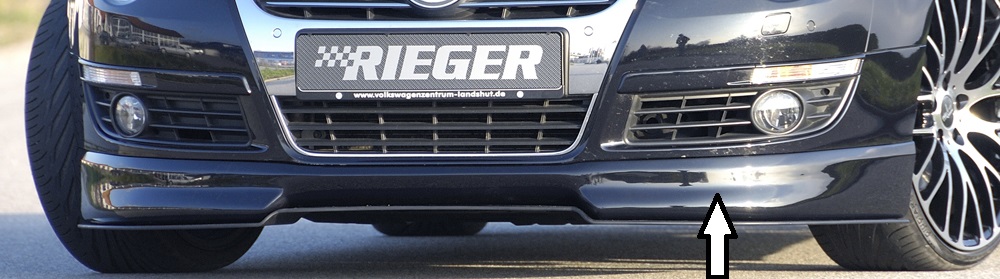 Rieger Lip Delantero ABS para VW Passat (3C) Lim. y Variant