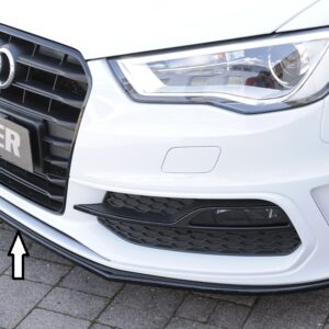 Rieger Lip Delantero para Audi A3 (8V) - Versión S-Line