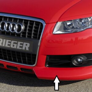 Rieger Lip Delantero para Audi A4 (8E) Tipo B7 Avant y Sedán