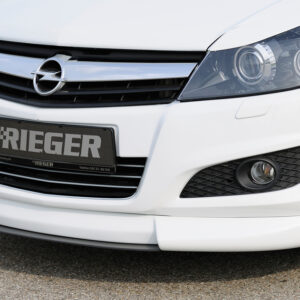 Rieger Lip Delantero para Opel Astra H (5-puertas, Caravan, Hatchback y Sedán)