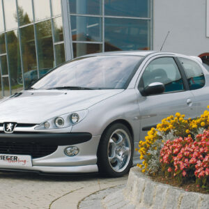 Rieger Lip Delantero para Peugeot 206 Cabrio CC y Sedán