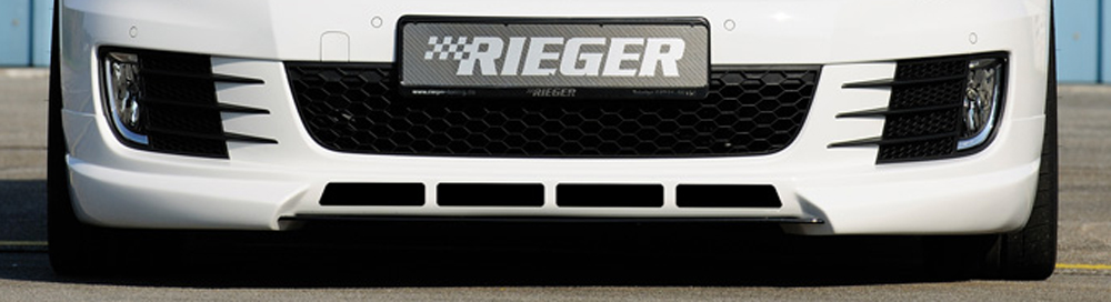 Rieger Lip Delantero para VW Golf 6 (GTD, GTI y Cabrio)
