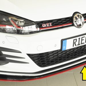 Rieger Lip Delantero para VW Golf 7 GTI-TCR