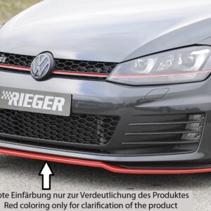 Rieger Lip Delantero para VW Golf 7 GTI/GTD