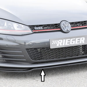 Rieger Lip Delantero para VW Golf 7 GTI/GTD