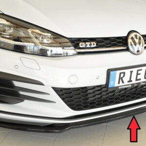 Rieger Lip Delantero para VW Golf 7 GTI/GTD/GTE