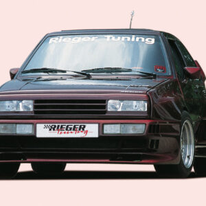 Rieger Parachoques Delantero con Abertura para Luz de Niebla - Compatible con VW Golf 2 (83-91)