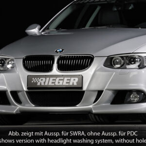 Rieger Parachoques Delantero para BMW Serie 3 E92/E93