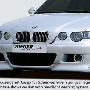Rieger Parachoques Delantero para BMW 3 Series E46 Compact