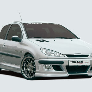 Rieger Parachoques Delantero para Peugeot 206 Cabrio y Limusina