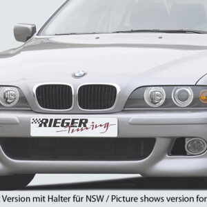 Rieger Parachoques Delantero sin Luces Antiniebla para BMW Serie 5 E39
