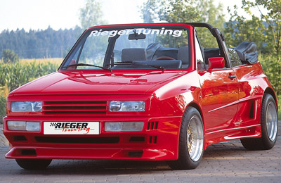 Rieger Seitenteil GTO para VW Golf 1 Cabrio