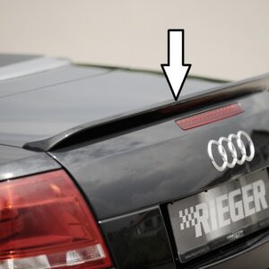 Rieger Spoiler Trasero para Audi A4 Cabrio