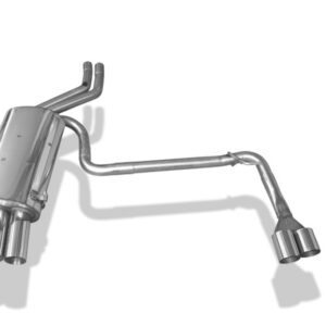 Silenciador de escape FOX 4x76mm Tipo 13 para BMW E46 320/325/330