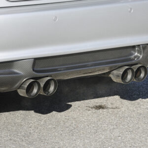 Silenciador de escape Rieger 4x90mm para BMW E46
