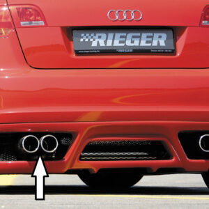 Silenciador de escape Rieger para Audi A3 (8P) Sportback