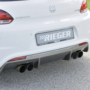 Silenciador de escape Rieger para VW Scirocco 1.4L TSI