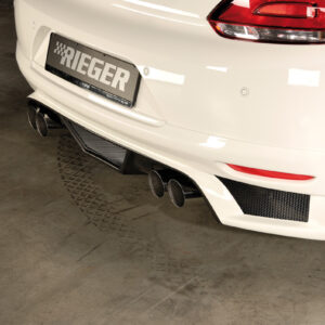 Silenciador de escape Rieger para VW Scirocco 2.0L TFSI/TDI