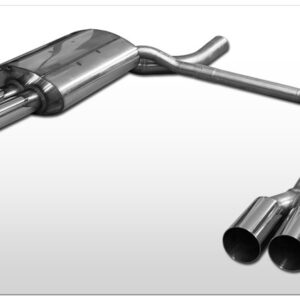 Silenciador Rieger 4x76mm Type 10 para BMW Serie 5 E60/E61