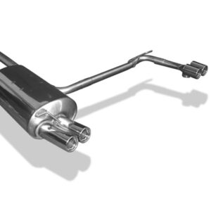 Silenciador Rieger para BMW E46 320d - 4x76mm