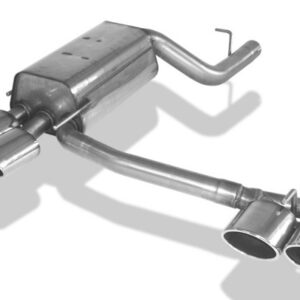 Silenciador Rieger para Mercedes CLK (W209) Cabrio - Izquierdo/Derecho