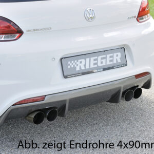 Silenciador Rieger para VW Scirocco 1.4L TSI