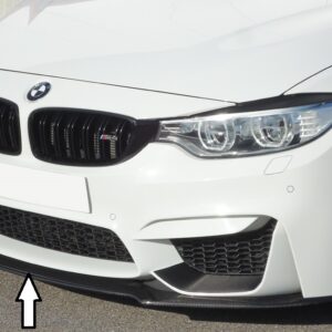 Splitter de carbono para BMW M4 F82/F83 y M3 F80