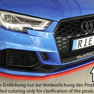 Splitter Rieger para Audi RS3 (8V) - Compatible con Sedán y Sportback