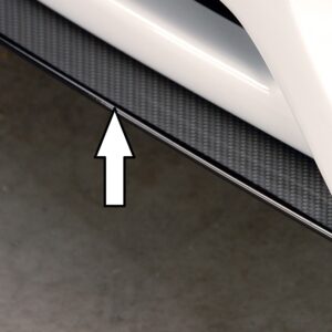 Splitter Rieger para Lip Delantero 55411 - Compatible con Audi A5 (B8/B81)