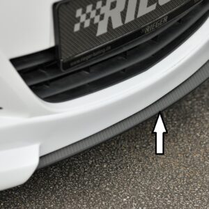 Splitter Rieger para Lip Delantero 58940 / 58951 - Compatible con Opel Corsa D