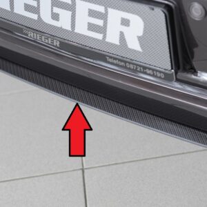 Splitter Rieger para Lip Delantero 59250 - Compatible con VW T5 Bus (04.03-08.09)