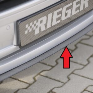 Splitter Rieger para Lip delantero 59255 - Compatible con VW T5 Bus (desde 09.09, Facelift)