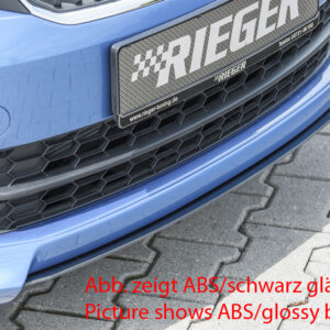 Splitter Rieger para Lip Delantero 79020 - Compatible con Skoda Rapid