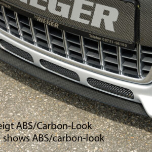 Splitter Rieger para Parachoques Delantero - Compatible con Audi TT (8N) Coupé y Roadster