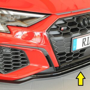 Splitter Rieger para parachoques delantero original S-Line - Audi A3