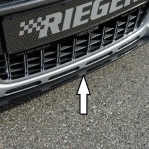 Splitter Rieger para Parachoques Delanteros - Compatible con Audi A3 (8P)