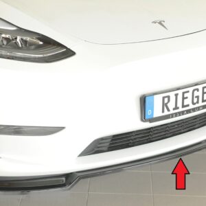 Splitter Rieger para Parachoques Frontal Original - Compatible con Tesla Model Y