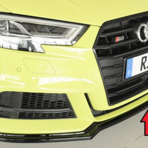 Splitter Rieger para Parachoques Frontal Original S-Line - Audi A3 (8V)