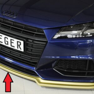 Splitter Rieger para Parachoques Frontal S-Line - Audi TT (8J-FV/8S)