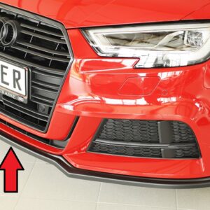 Splitter Rieger para Parachoques Frontal S-Line Compatible con Audi A3 (8V)