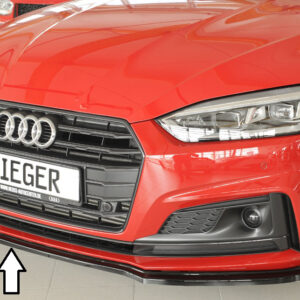 Splitter Rieger para Paragolpes del Audi A5 (B9/F5) - Compatible con S-Line