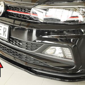 Splitter Rieger para paragolpes delantero GTI/R-Line - VW Polo (AW) 2017-2021