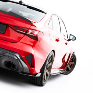 Faldones Laterales Traseros de Fibra de Carbono Prepreg Audi RS3 Sedan 8Y Facelift