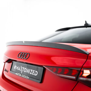 Alerón de Fibra de Carbono Prepreg V.2 para Portón Audi RS3 / S3 / A3 S-Line / A3 Sedan 8Y Facelift