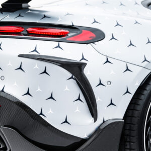 Canards de fibra de carbono Prepreg para paragolpes trasero Mercedes-AMG GT 63 / 55 / 63 S E Performance C192