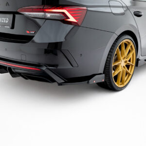 Kit Tuning Difusores de Faldones Laterales V.4 + Flaps Skoda Octavia RS Combi / Liftback Mk4 / Mk4 Facelift