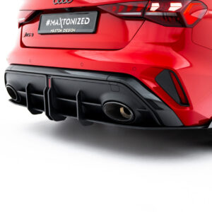 Difusor trasero Street Pro con flaps Audi RS3 Sedan 8Y Facelift